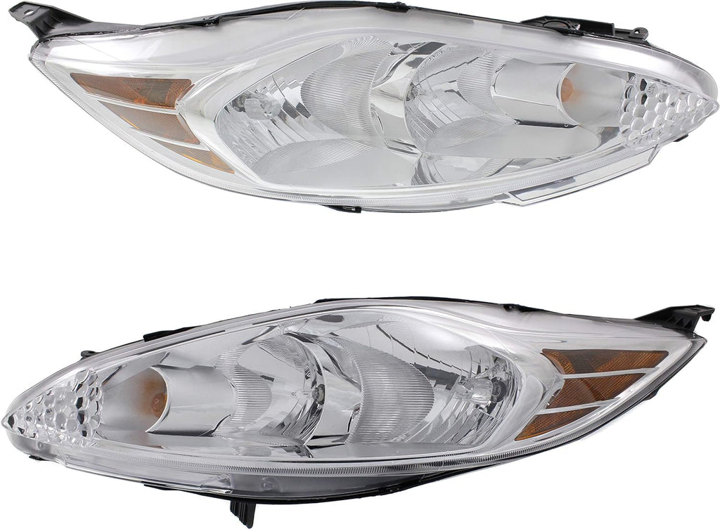 Headlight Assembly Set of 2 Driver and Passenger Side L3160