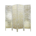 4 Panel Wooden Room Divider Screen D504