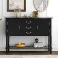 Modern Console Table with 3 Drawers, 2 Cabinets and 1 Shelf U224