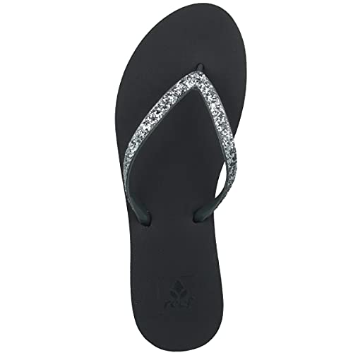 Thin Glitter Strap Beach Flip Flop Q786