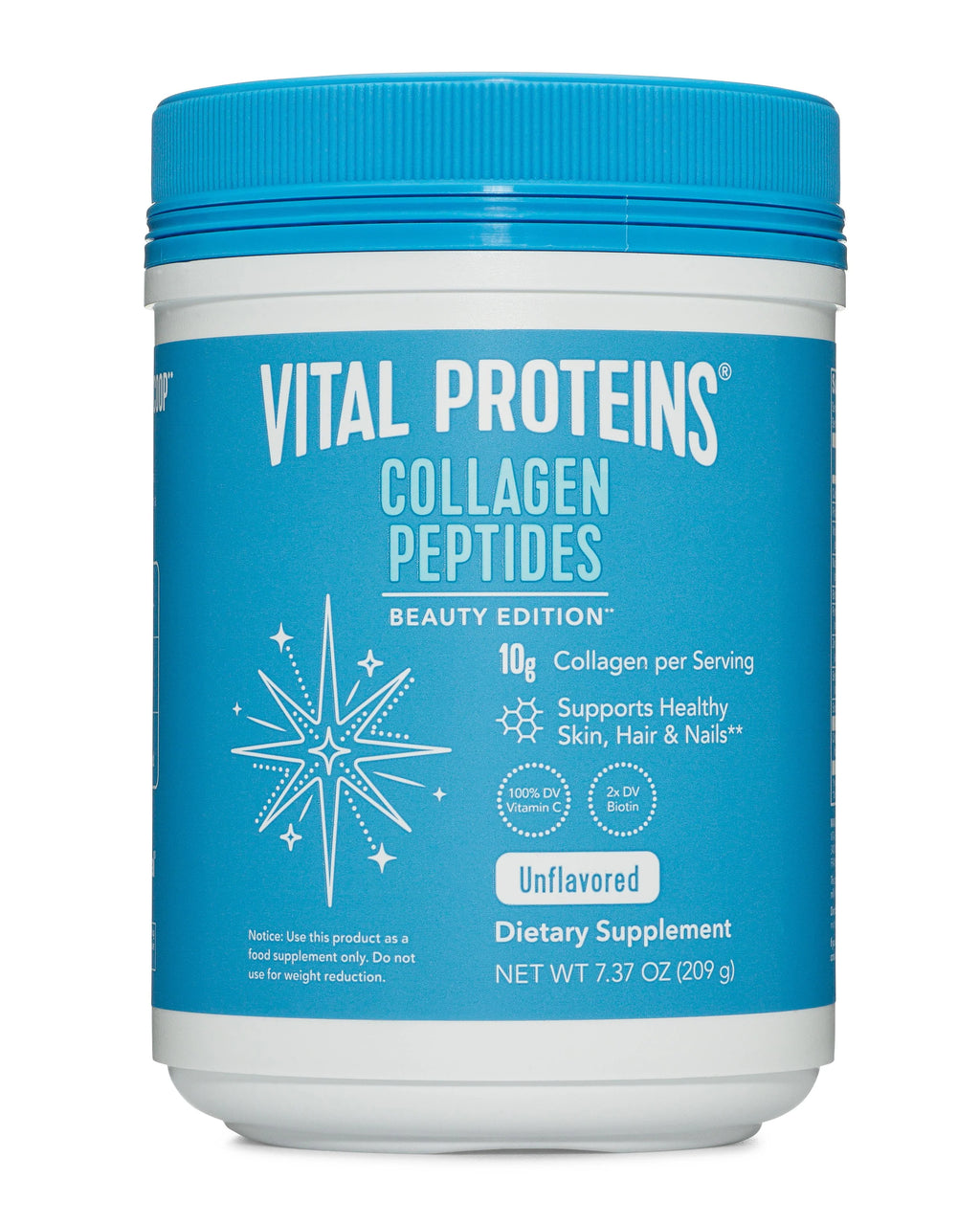 Collagen Peptides Supplement Powder, 7.37 oz L27380