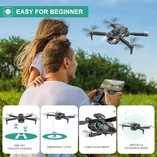 Mini Drone with 2 Batteries and Carrying Case O936