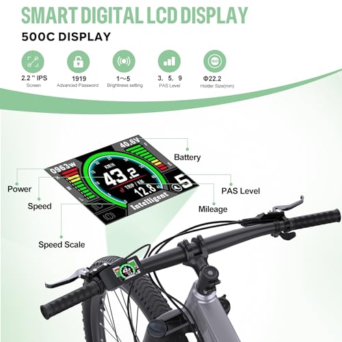 48V1000W Brushless Gearless Rear Hub Motor Electric Bike Kit U326004