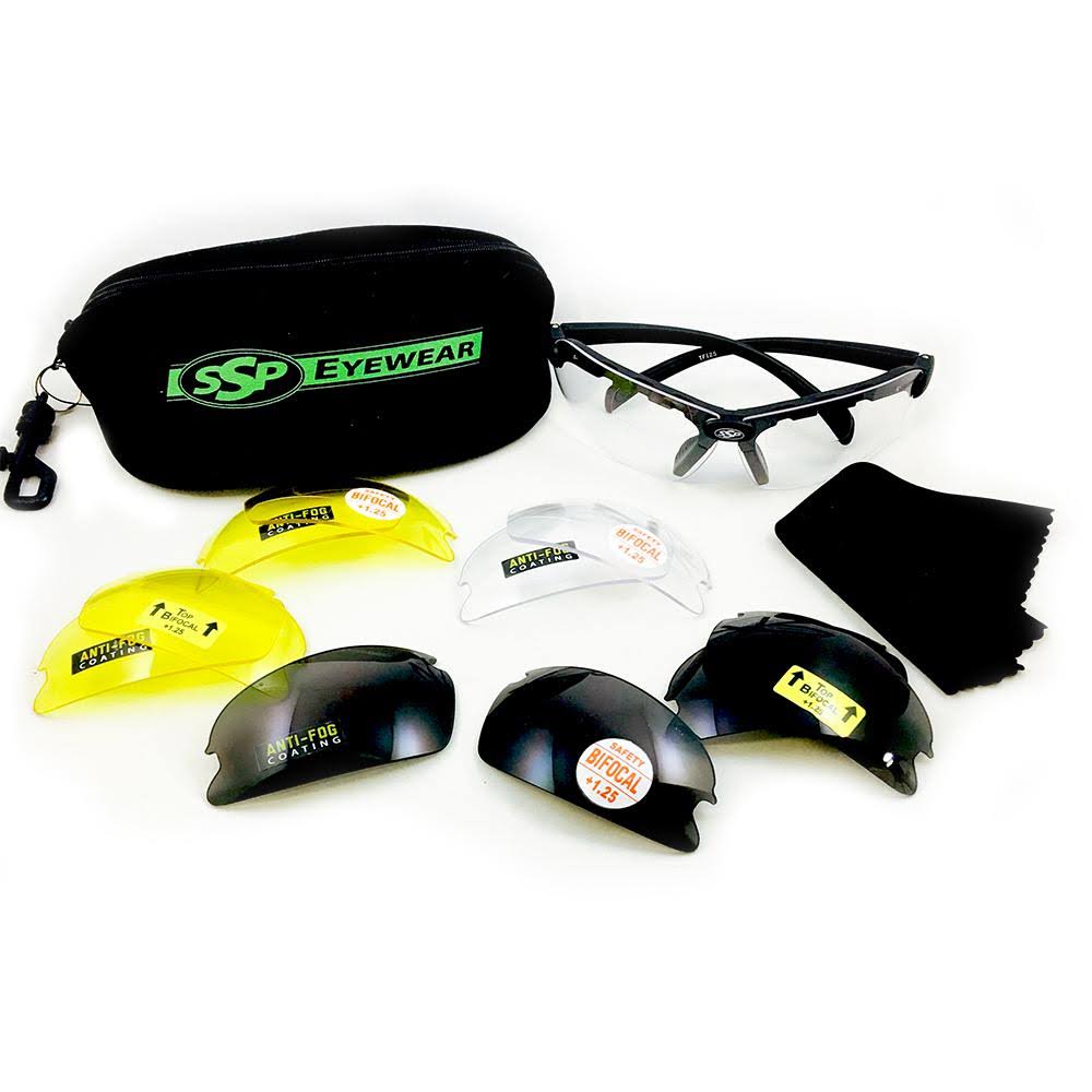 Shooting Glasses with 1.75 Magnification Black Frame M41047