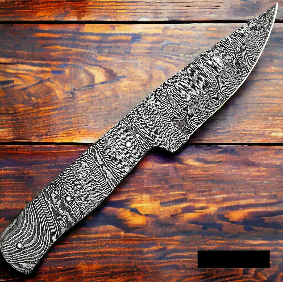 Damascus steel Full Tang Blank Blade Knife C310149