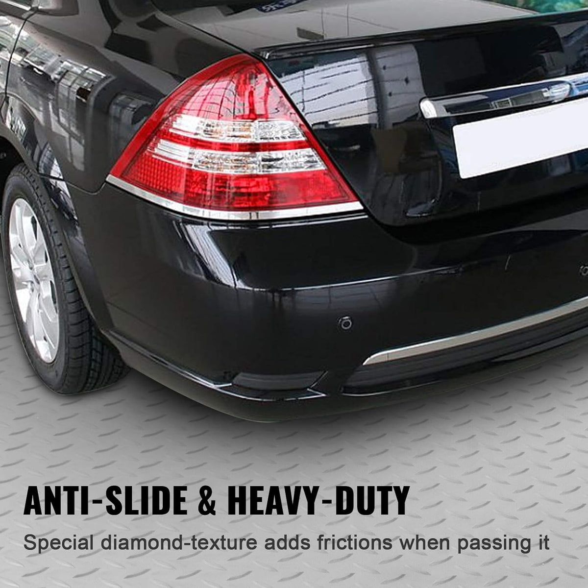 4.9x19ft Anti-Slide Diamond Texture Vinyl Garage Floor Mat G76086