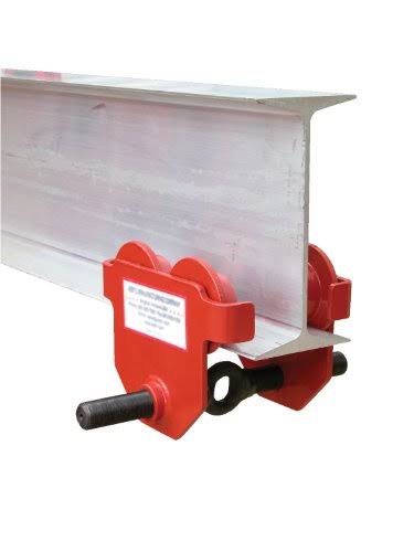 Steel Low Profile Eye Manual Push Trolley 1000-lb Capacity A9537