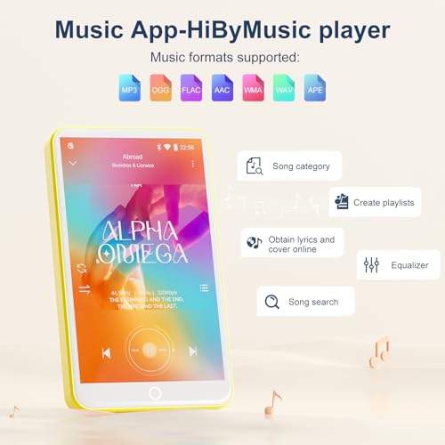 4.0" IPS Touch Screen Android MP3 Player with Bluetooth and WiFi G175