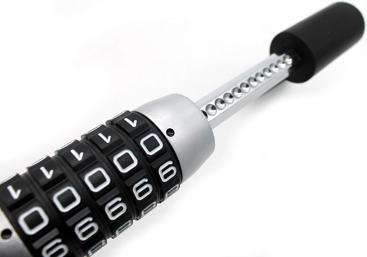 Steering Wheel Lock 5 Digit Combination Anti-Theft Extendable Double Hook D8827