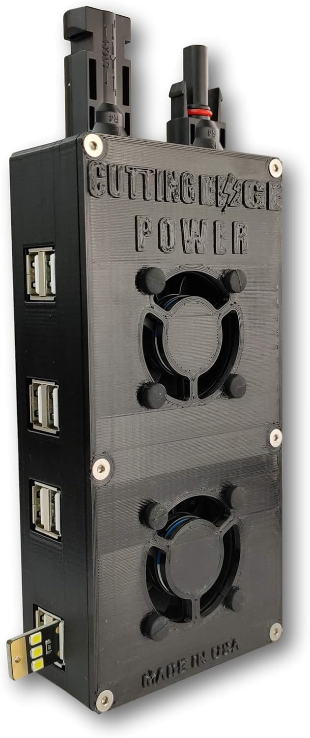 Solar Panel USB Adapter Charge Controller 4 Ports C90552