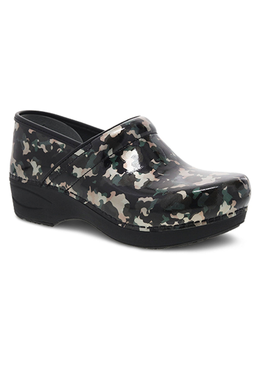 Camo Patent Clog L92119