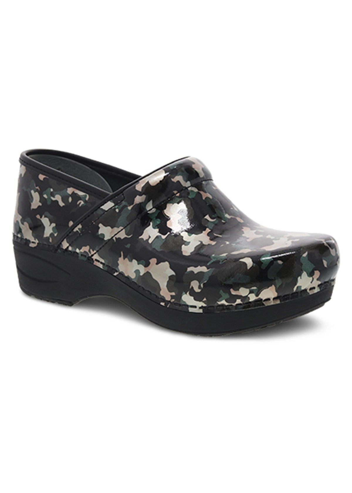 Camo Patent Clog L92119