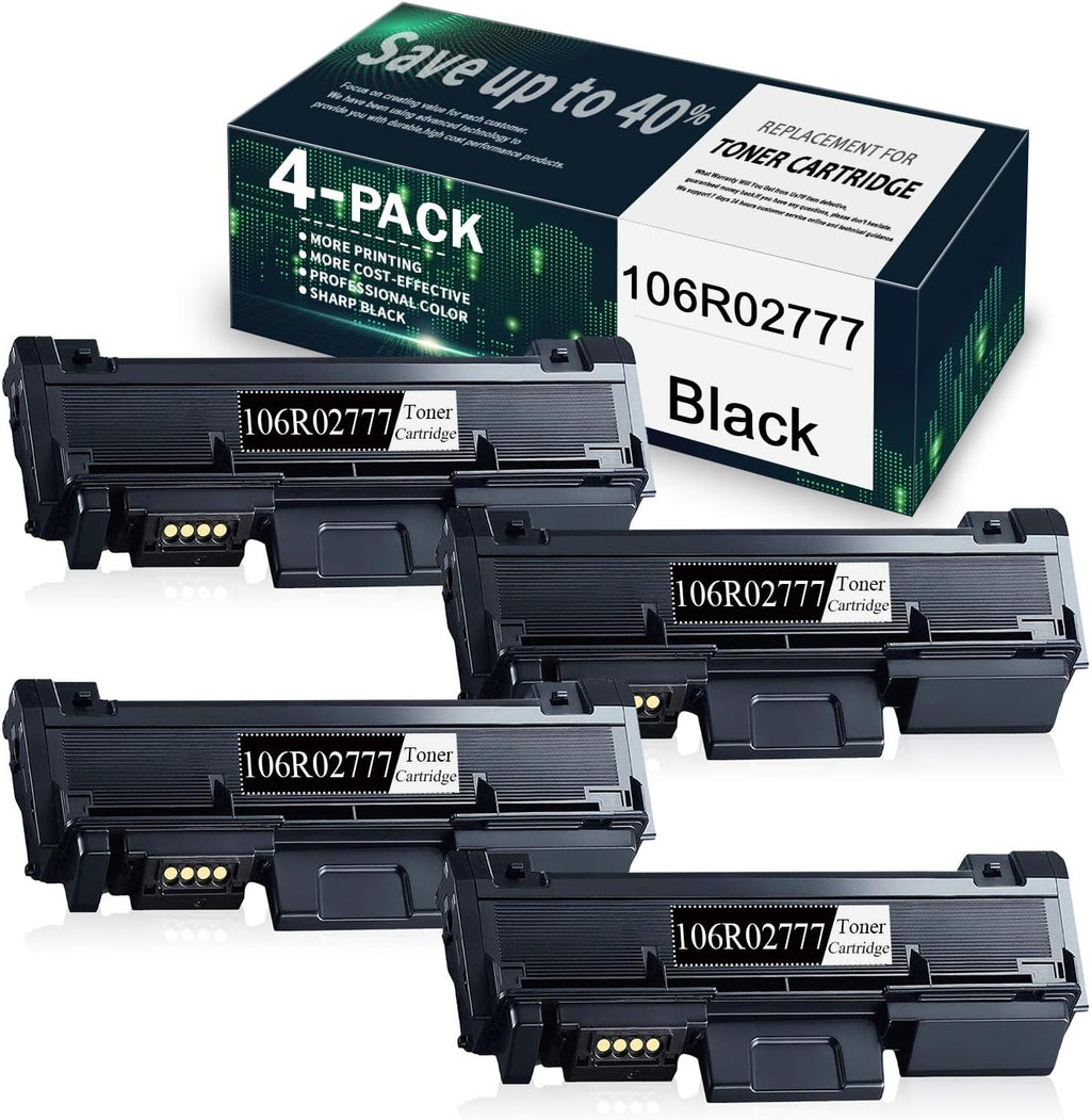 Black Compatible Toner Cartridge 4 Pack E980837