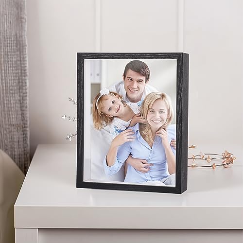 White 8x10 Wood Shadow Box Frame 3 Pack N655