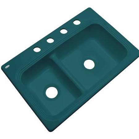 Teal 33x22 L x 22x22 W Kitchen Sink E52508