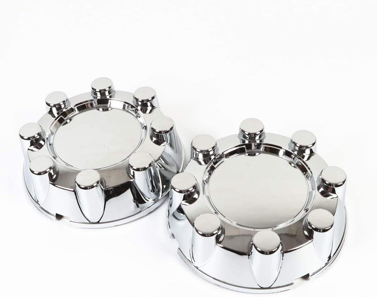 Chrome 8 Lug Wheel Center Hub Caps W667