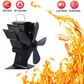 5 Blades Fireplace Fan N43727