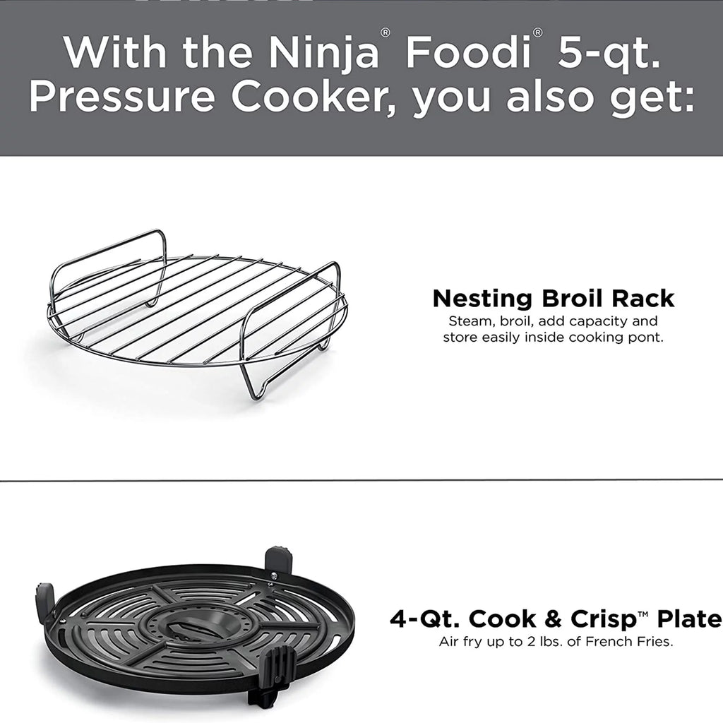 Silver 9 in 1 Pressure Cooker and Air Fryer F235