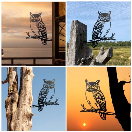 Metal Bird Cardinal Garden Decor U35873