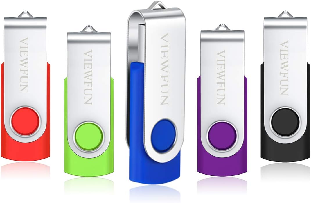 4G Flash Drive 50 Pack USB Thumb Drive with LED Indicator and Lanyards S133