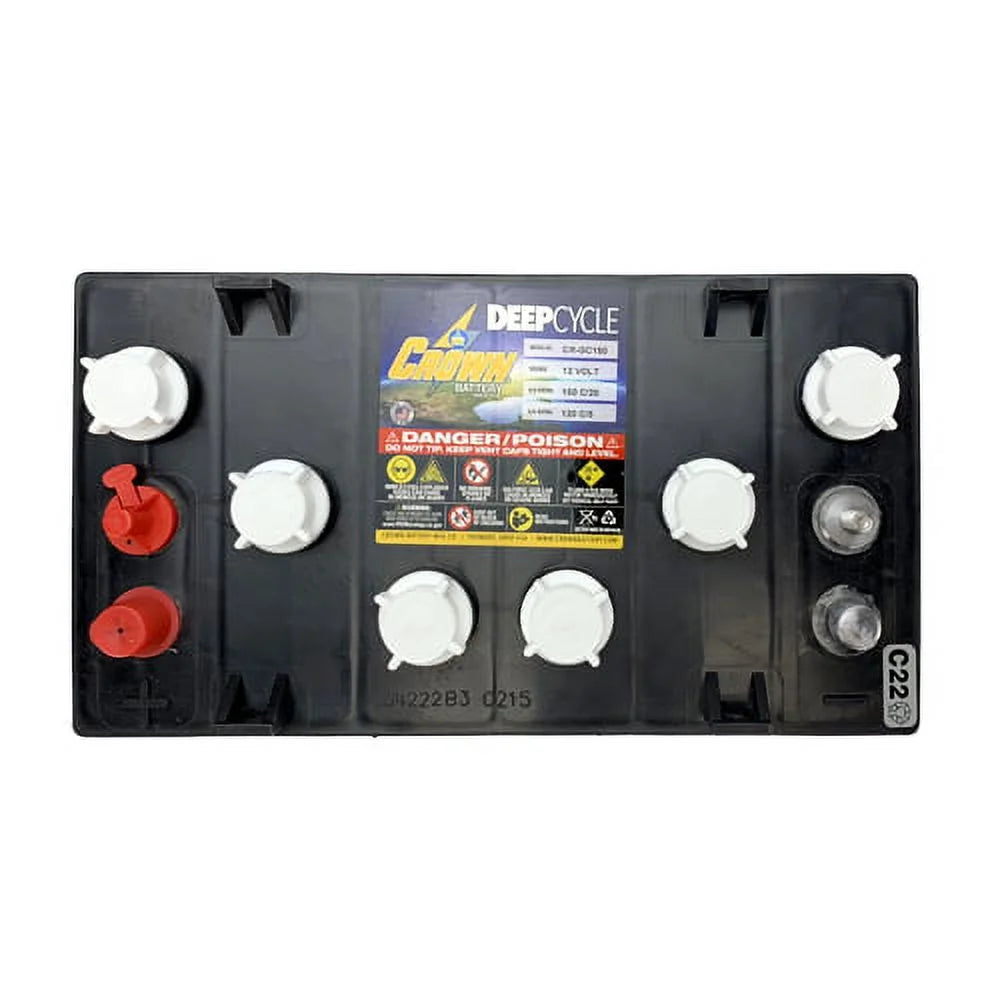 4 Pack 48V 12 Volt Golf Cart Batteries B162