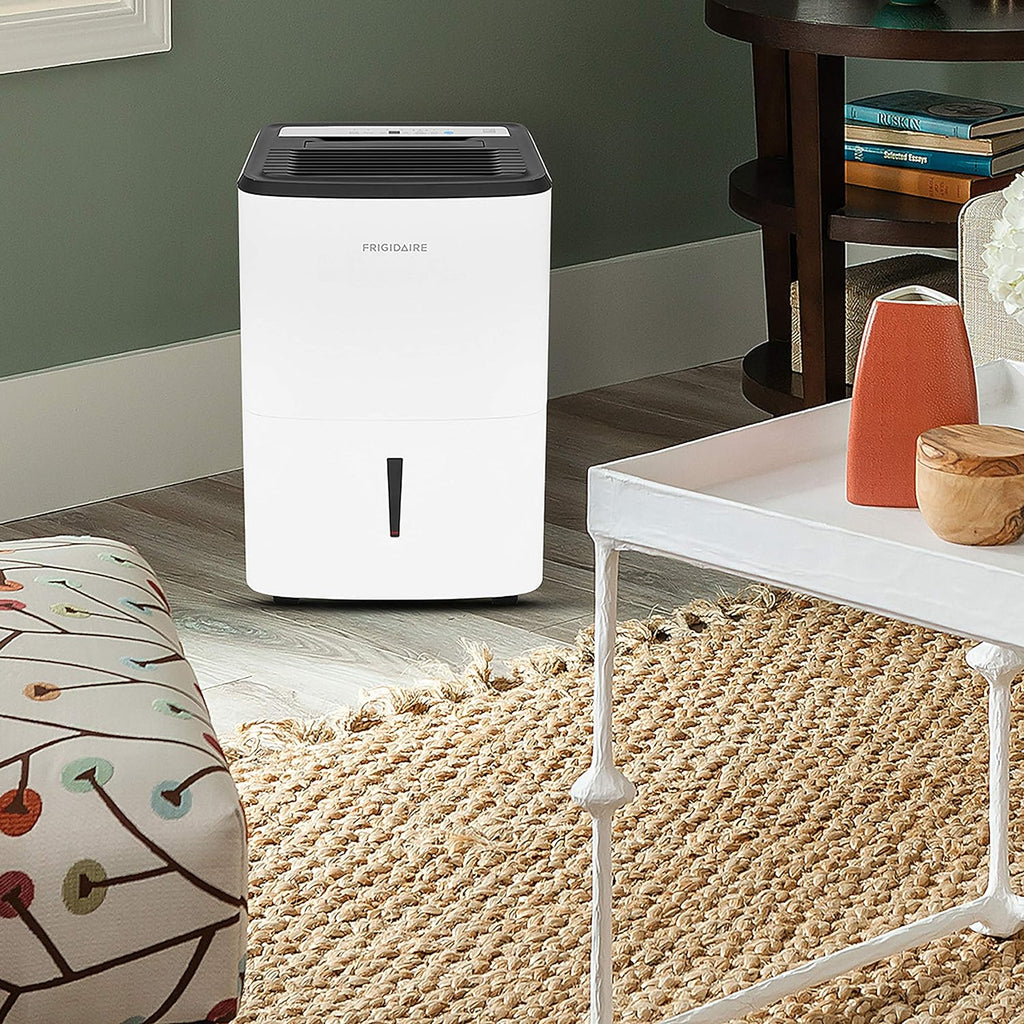 White 50 Pint Dehumidifier with Built In Pump J13479