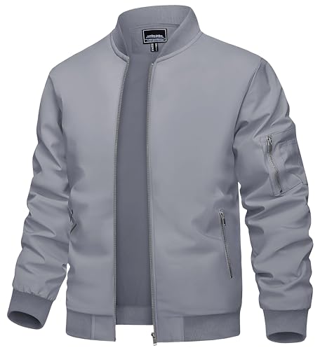 Lightweight Bomber Jacket with Pocket C79581