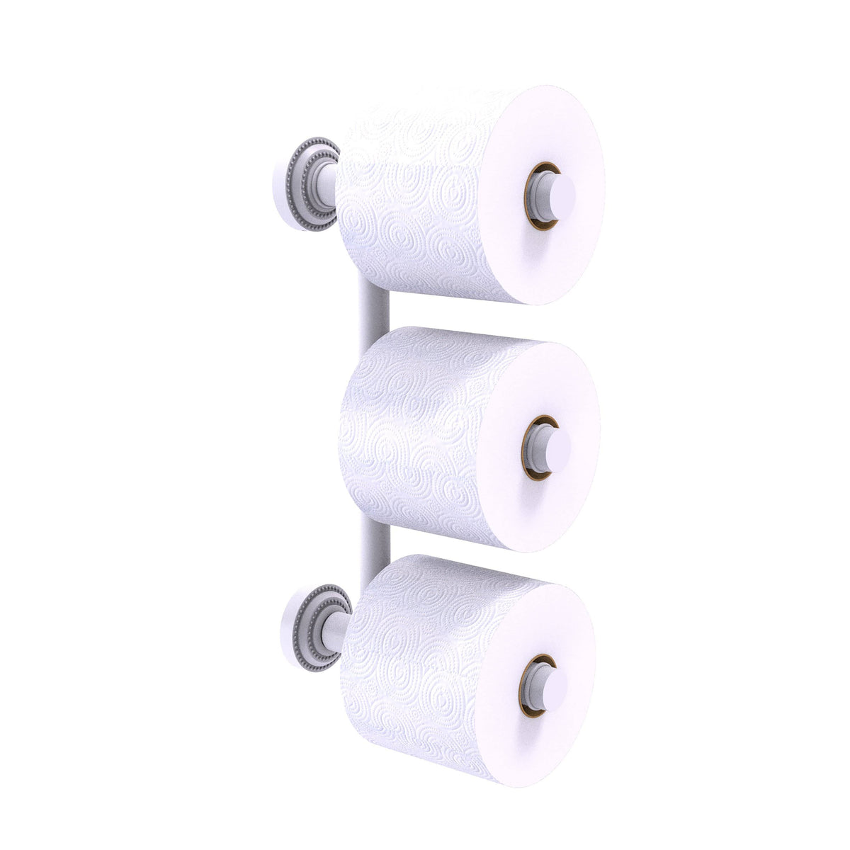 Matte White Wall Mount Toilet Paper Holder E412926