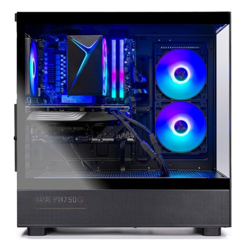Desktop PC, Ryzen 7 9700X 3.8 GHz, RTX 5060, 1TB NVMe SSD, 32GB DDR5 RAM 6000 RGB, 850W Gold PSU, 360mm AIO, Win 11 Z4544