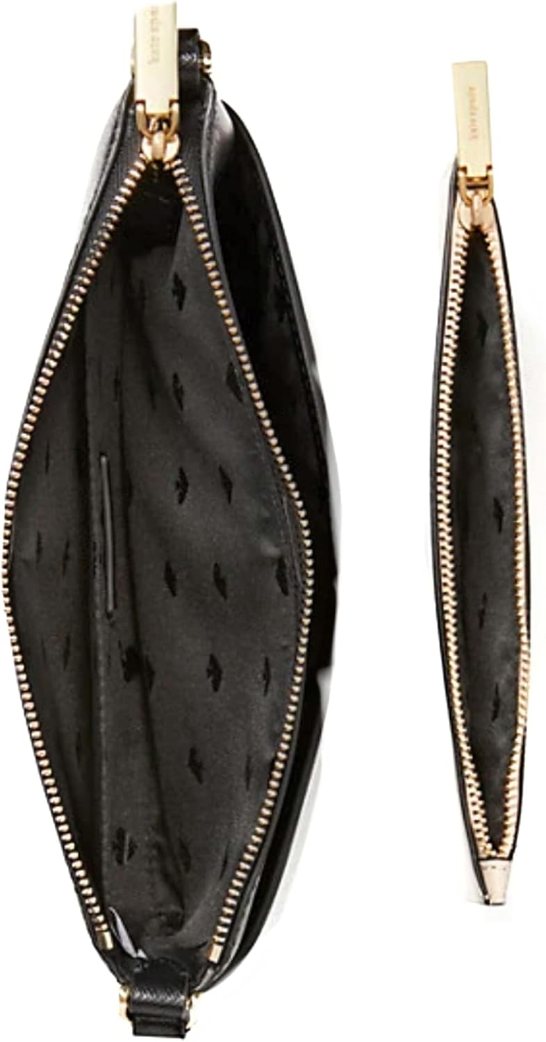 Black Leather Crossbody Bag Z787