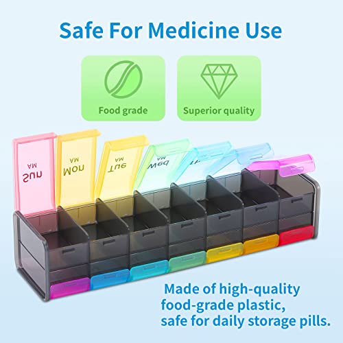 XL 7 Day Pill Organizer 2 Times a Day H985