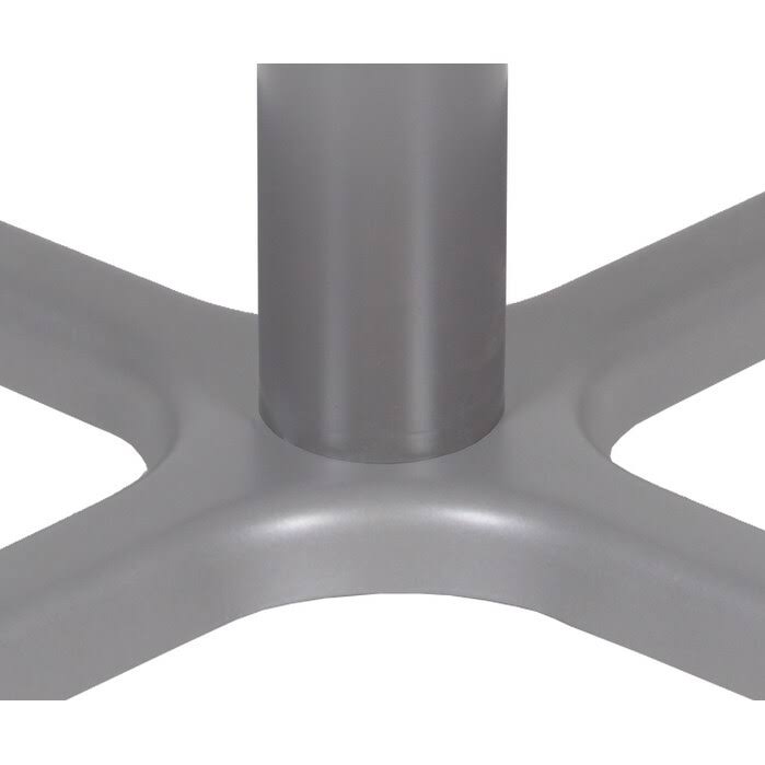 White u0026 Grey Square X-Base Table P437232