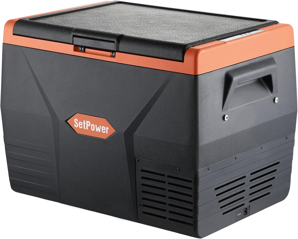 Portable Fridge Freezer with Wheels F441223