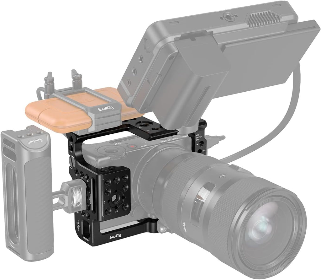Full Cage with NATO Rail and Threaded Holes F46419