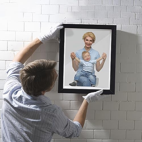 White 8x10 Wood Shadow Box Frame 3 Pack N655