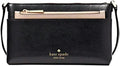 Black Leather Crossbody Bag Z787