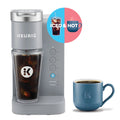 Gray Iced and Hot Single-Serve K-Cup Pod Coffee Maker G48657