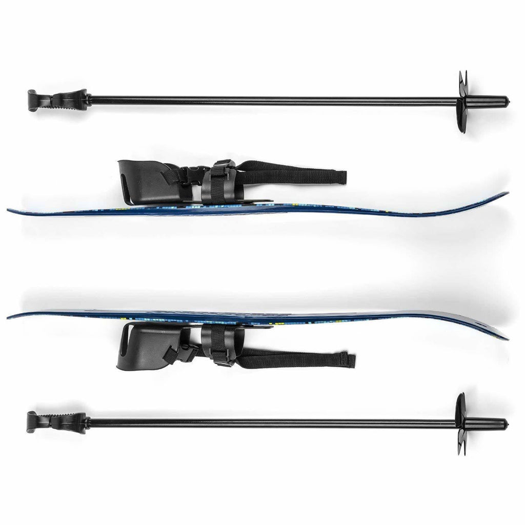 Plastic Skis with Poles 70 cm W6118