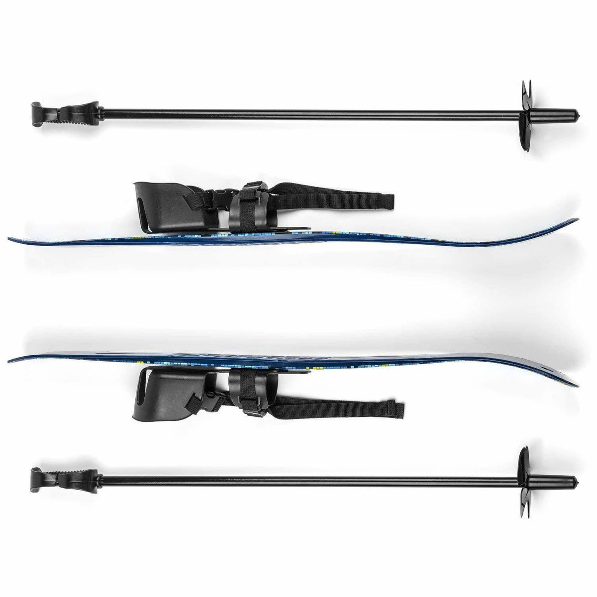 Plastic Skis with Poles 70 cm W6118