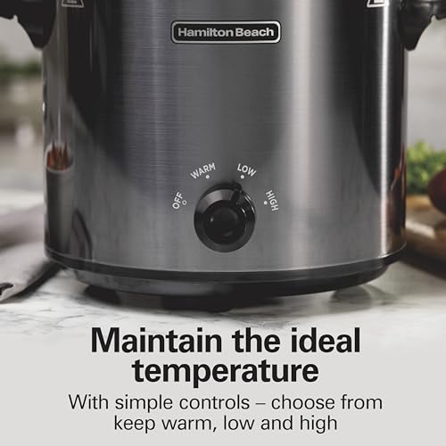 4 Quart Round Slow Cooker J869