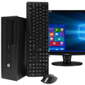Restored Desktop Computer PC, Intel i5 Quad Core, 8GB RAM, 250GB HDD, Windows 10 Home 64-Bit Z290067