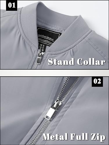 Lightweight Bomber Jacket with Pocket C79581