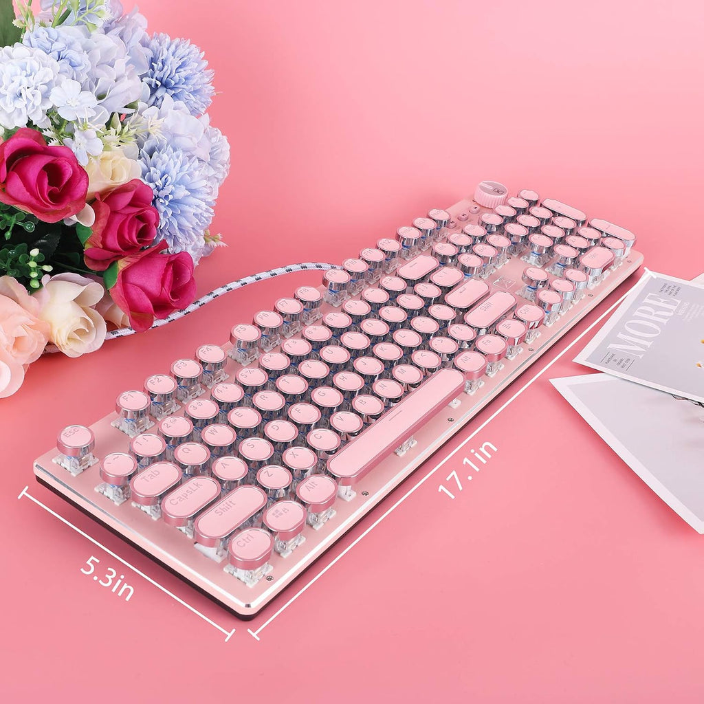 Pink Mechanical Keyboard S43079
