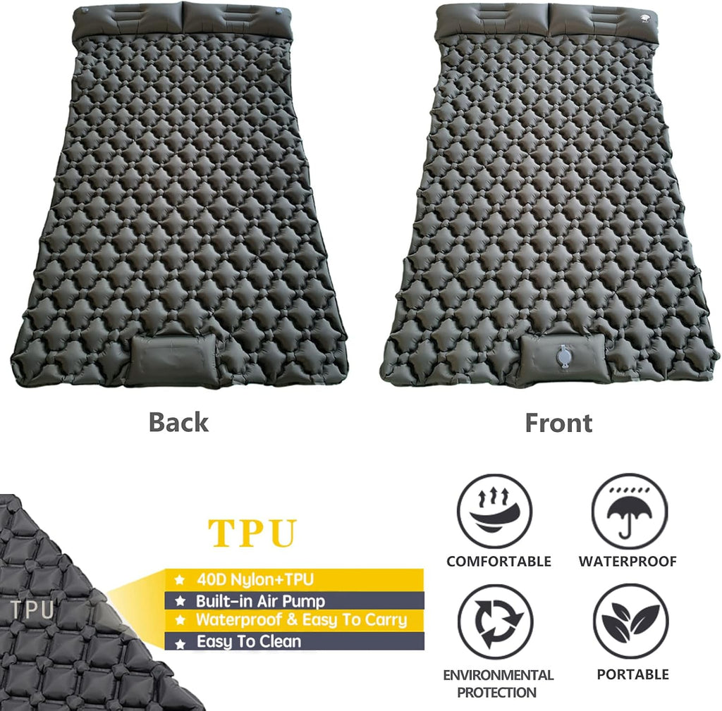 Camping Sleeping Pad with Inflatable Foot Pump V28480