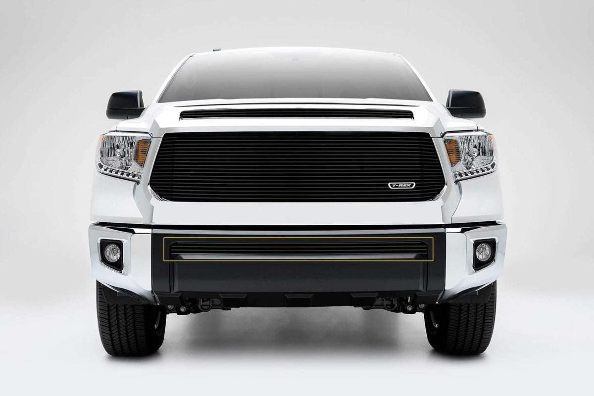 Black Billet Bumper Grille Overlay D346834