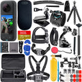 Waterproof 360 Action Camera Bundle with 128GB Memory Card and Accessory Kit G27275