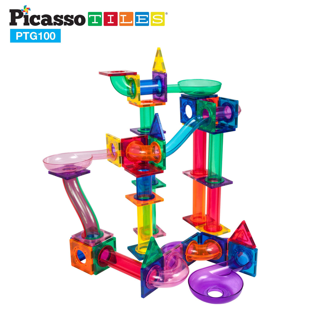 Magnetic Marble Run 100 Piece Building Set V8297