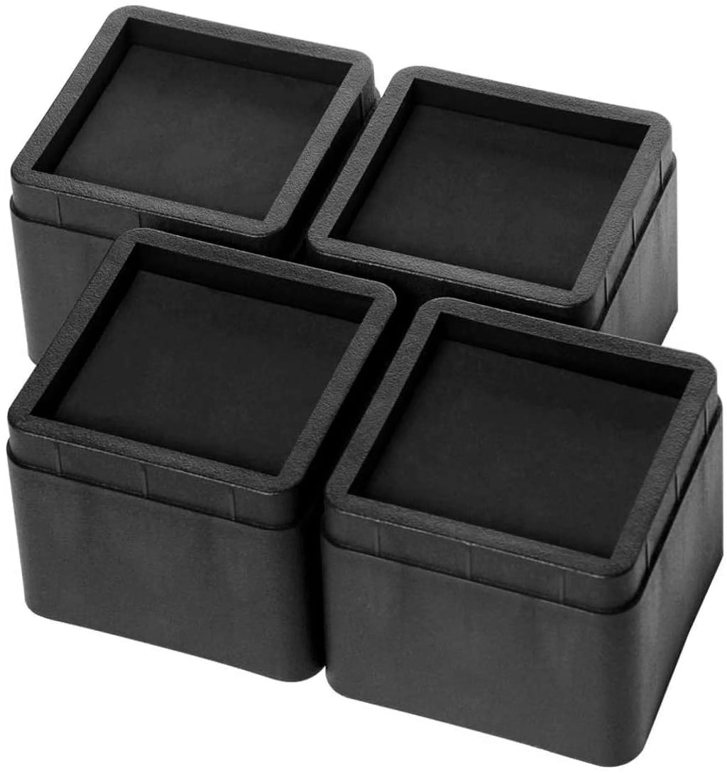 3 Inch Adjustable Heavy Duty Furniture Risers 4pcs A525