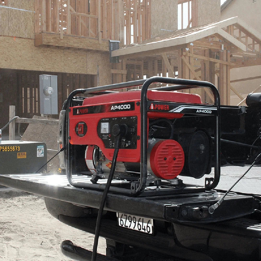 4000W Gasoline Generator with Wheel Kit V82276