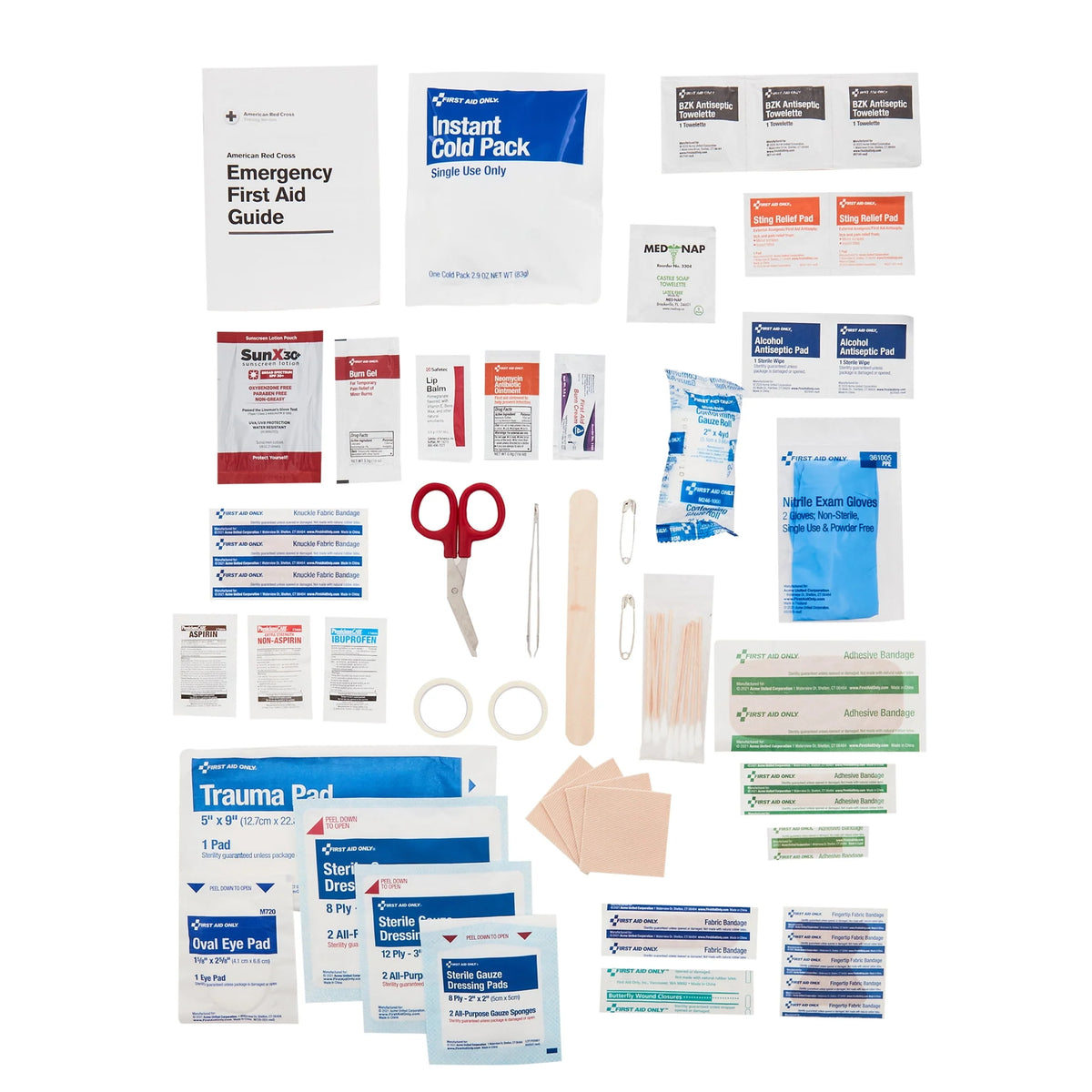 Outdoor First Aid Kit 205 Pieces G5044